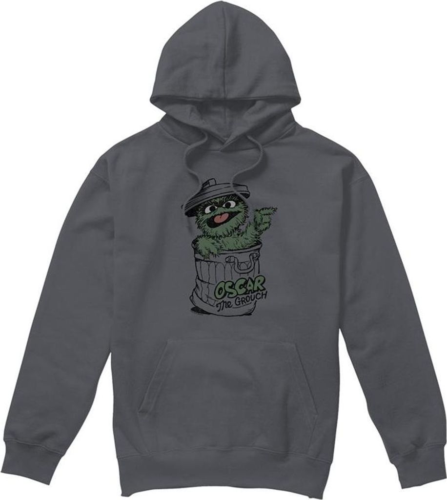 Sesame Street - "Early" Kapuzenpullover für Herren/Damen Uni TV21190 (S) (Holzkohle)