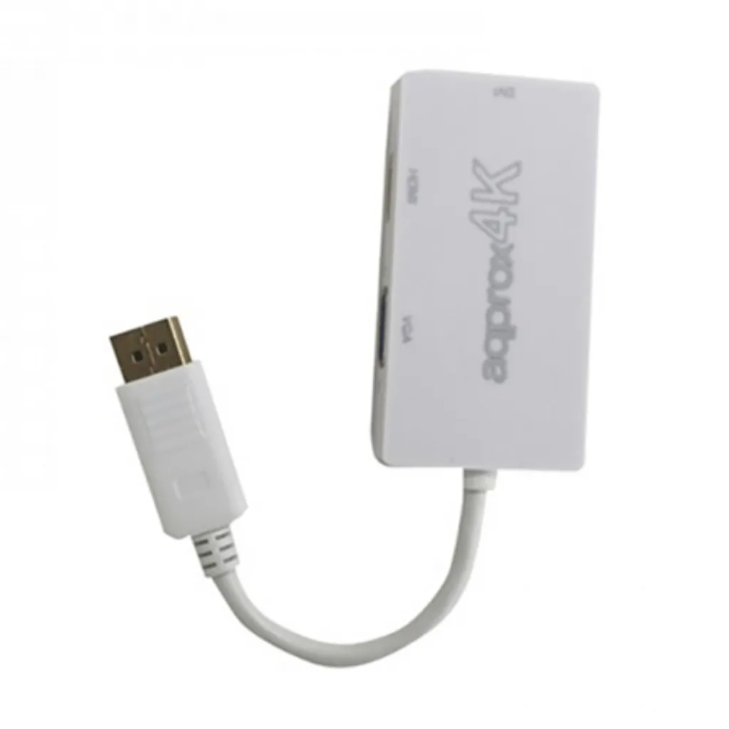 Adaptateur DisplayPort vers HDMI approx ! AISCCI0302 APPC37 Blanc VGA