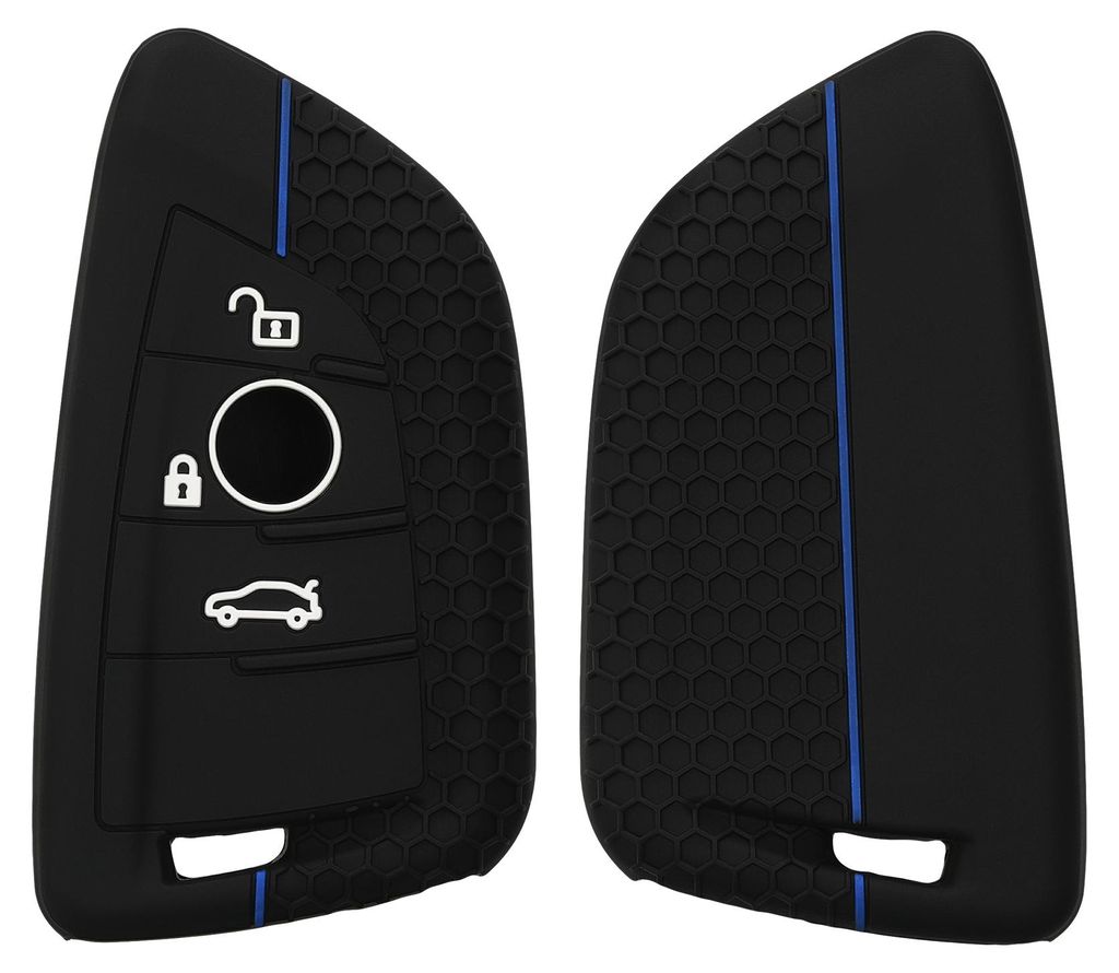 kwmobile Schlüsselhülle für BMW 3-Tasten Smart Key Produktbild 