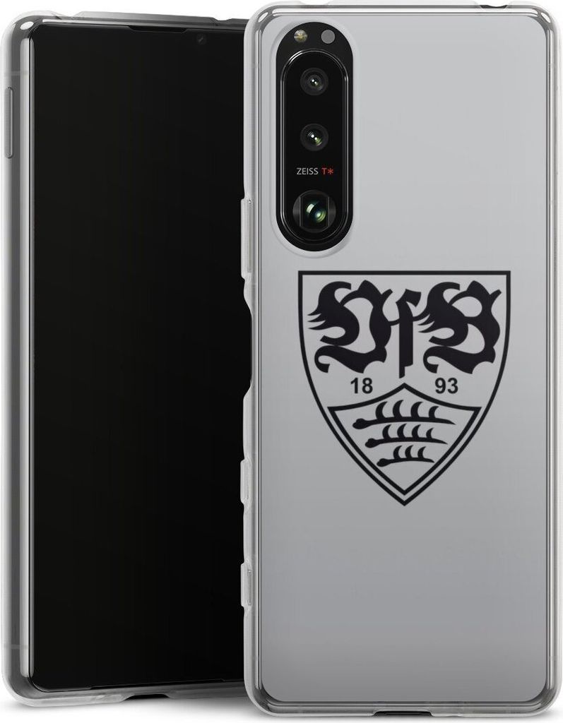 DeinDesign Handyhülle für Sony Xperia 5 III Silikon Hülle Case Smartphone Schutzhülle Logo Offizielles Lizenzprodukt VfB Stuttgart