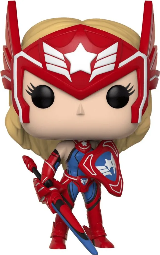 Pop Sharon Rogers à Tête Branlante - Figurine Originale Marvel 10cm avec Socle