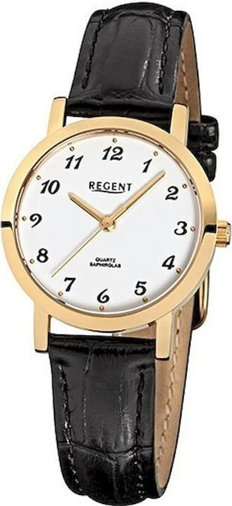 Montre à quartz Regent URF934 : cadran épuré et bracelet cuir élégant