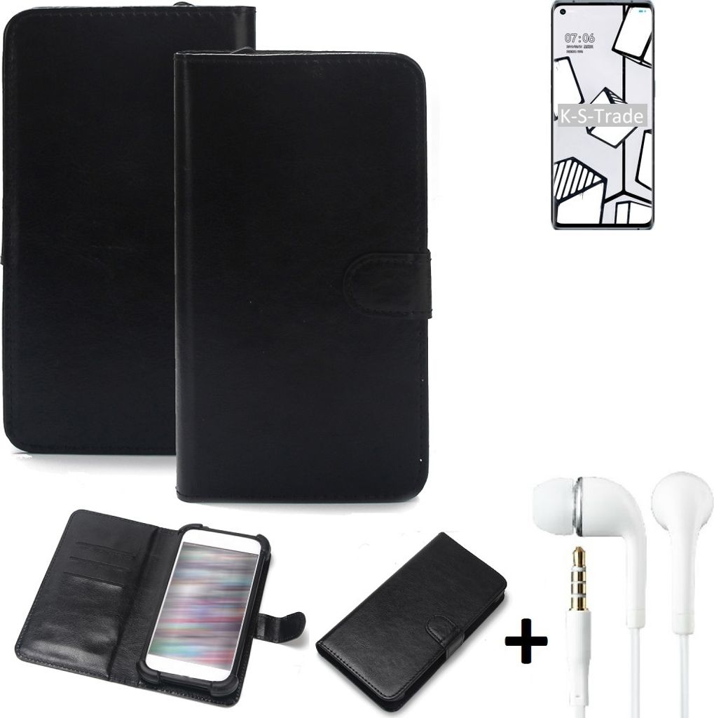 K-S-Trade Wallet Case Handyhülle kompatibel mit Oppo Reno5 Pro+ Artist Limited Edition Schutzhülle Flip cover Flipstyle Tasche Hülle Flipcover Slim