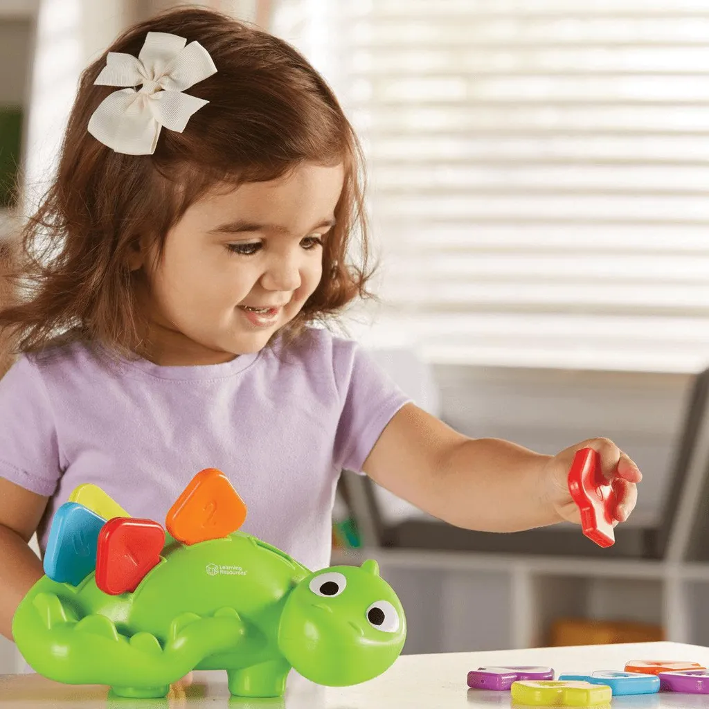 Steggy le dinosaure multicolore : jeu d'association aux 10 pièces - 9