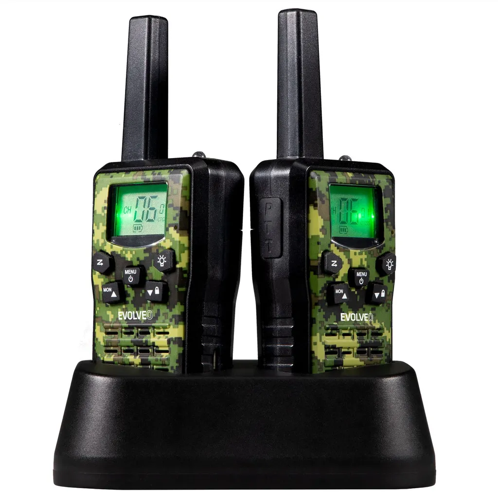 Talkie-Walkie Longue Distance pour Randonnée et Chantier 15 km 2W