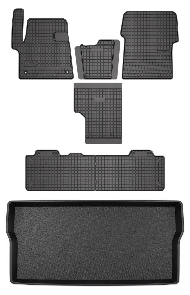 Gumové autokoberce SolidPRO + vaňa kufra pre: Peugeot Obrázok produktu 