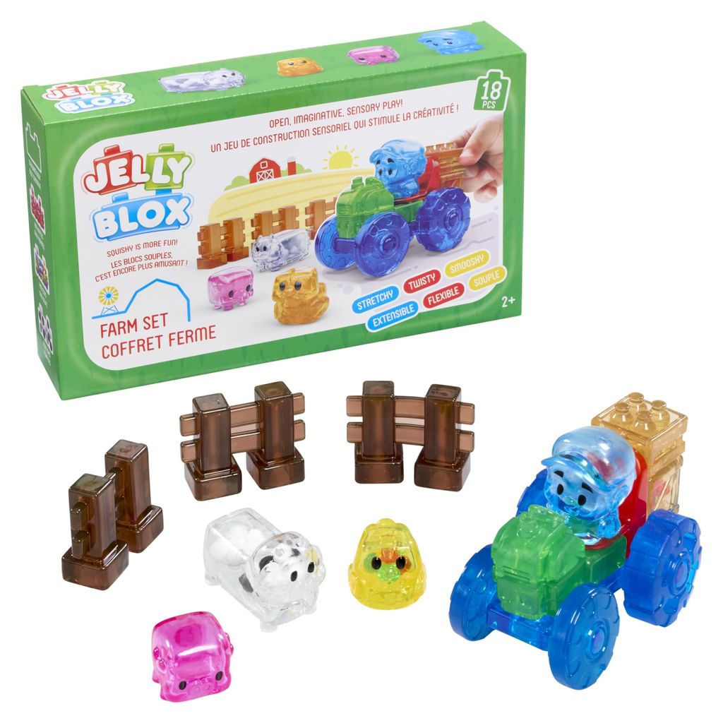 Set di costruzioni Goliath Jelly Blox, adatto a bambini dai Immagine del prodotto 