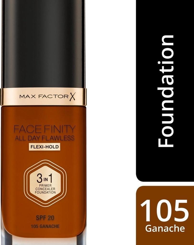 Max Factor Facefinity All Day Flawless Podkład Flexi Hold 3 w 1 105 Ganache