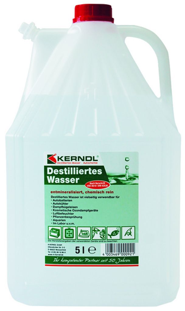 ☆ 5 Liter Destilliertes Wasser ☆ in Nordrhein-Westfalen - Schwelm, Ersatz-  & Reparaturteile