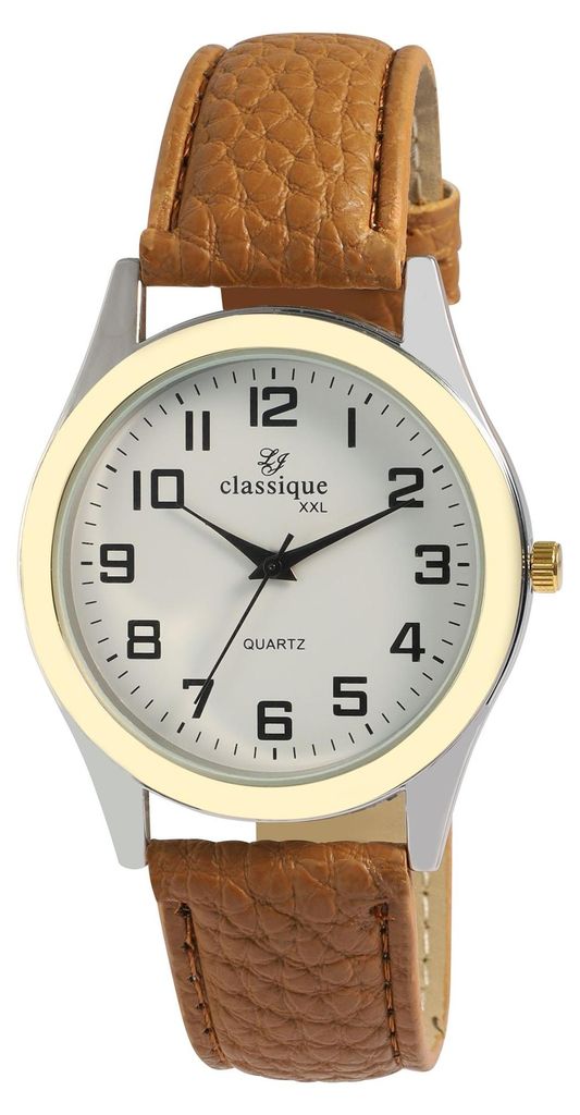 Herrenuhr Kunstleder  Mineralglas Produktbild 