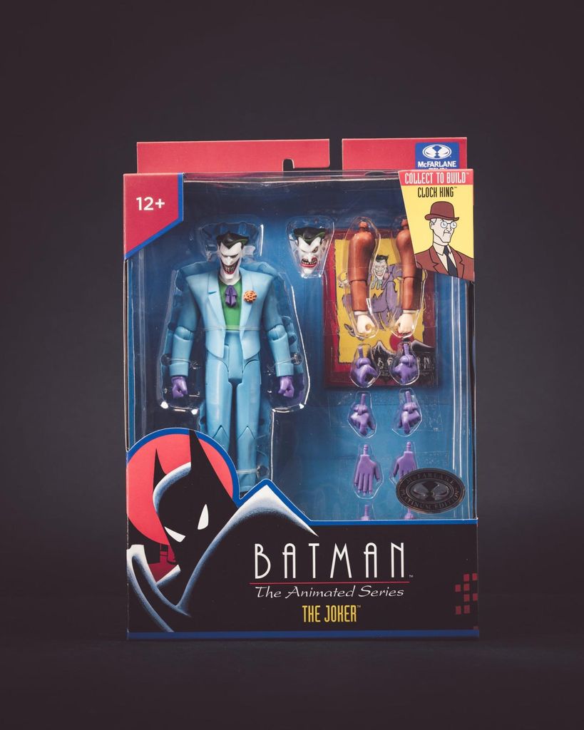Batman: The Animated Series DC Direct Build-A Actionfigur Wave 7 Joker (Blue Suit) (Platinum Edition) 15 cm