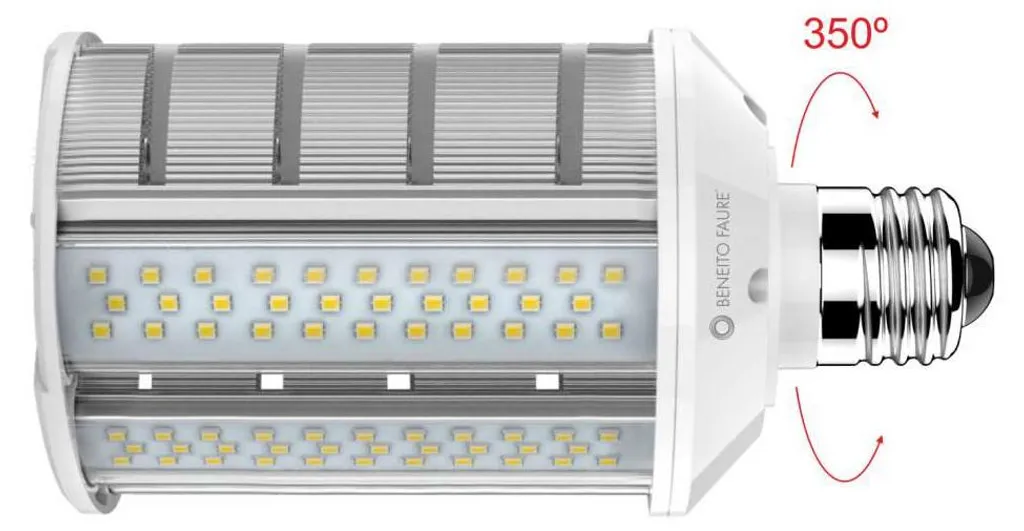 Projecteur LED 2200K Blanc Chaud 20W Smile E27 avec Large Faisceau de 120°