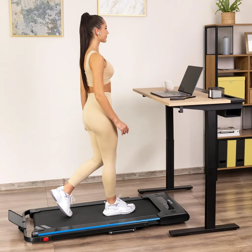 Tapis de course pour la maison pliable avec écran LCD et 6 programmes - 5
