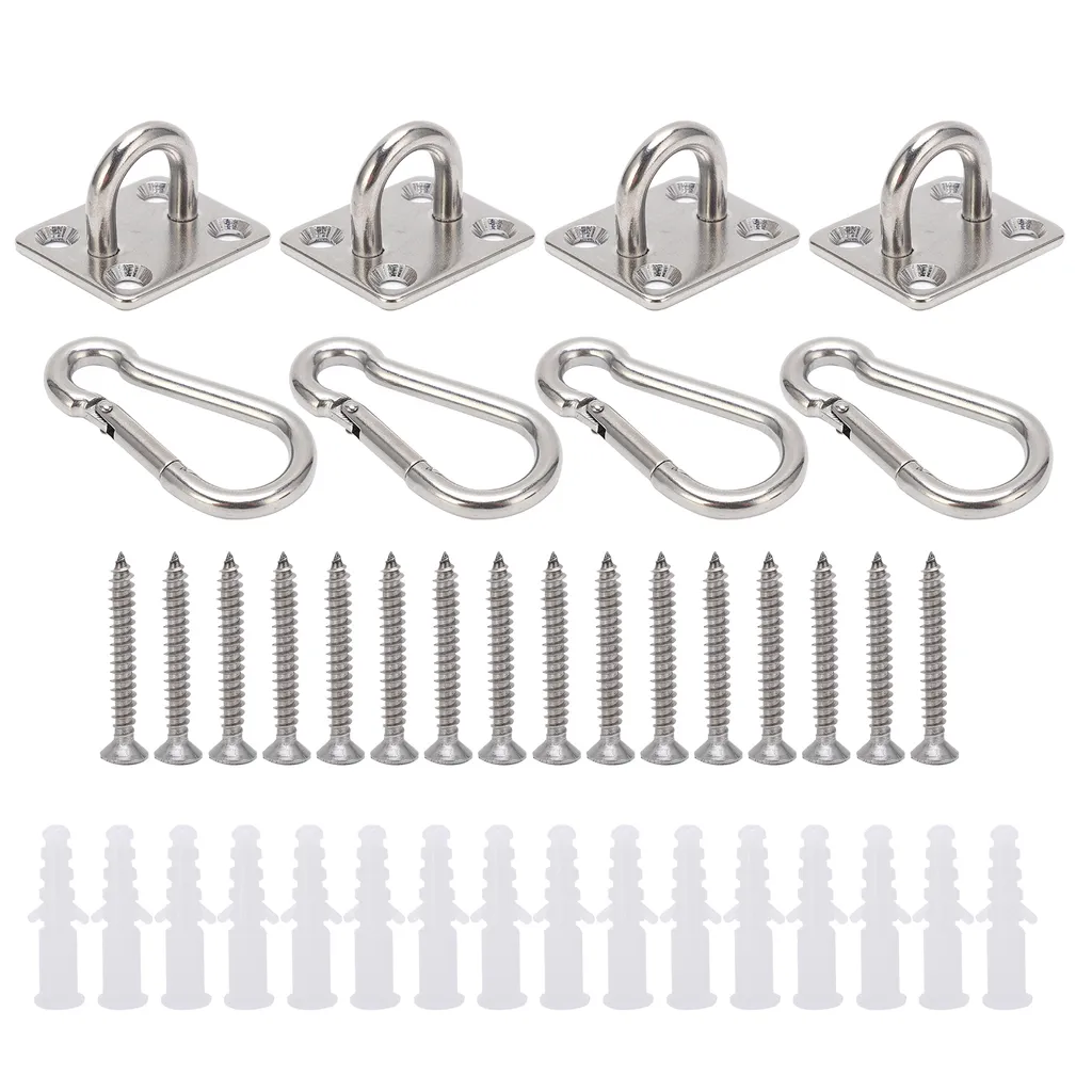 Kit Appendere Amaca e Poltrona Sospesa | Ganci Altalena Silenziosi 450kg - 6