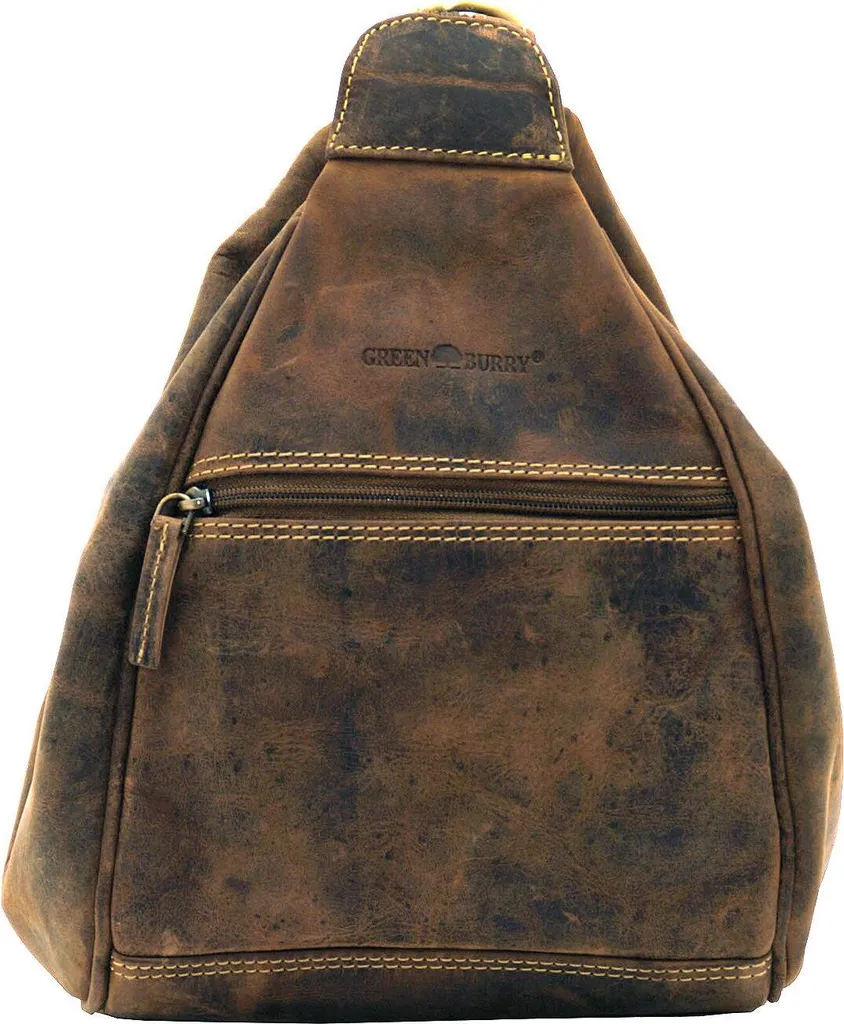 Sac convertible 2 en 1 en cuir de buffle Greenburry Vintage 1717-25