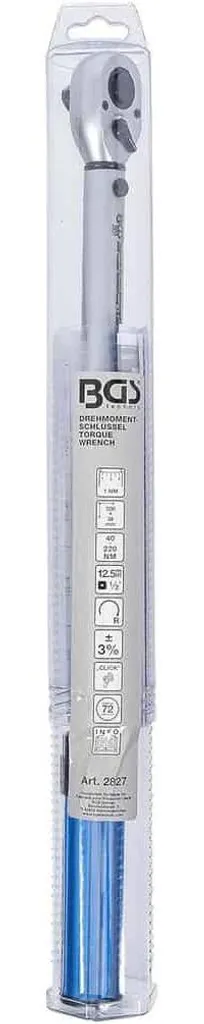 Outil de Serrage de Précision : Clé Dynamométrique 1/2 40-220 Nm D-Work
