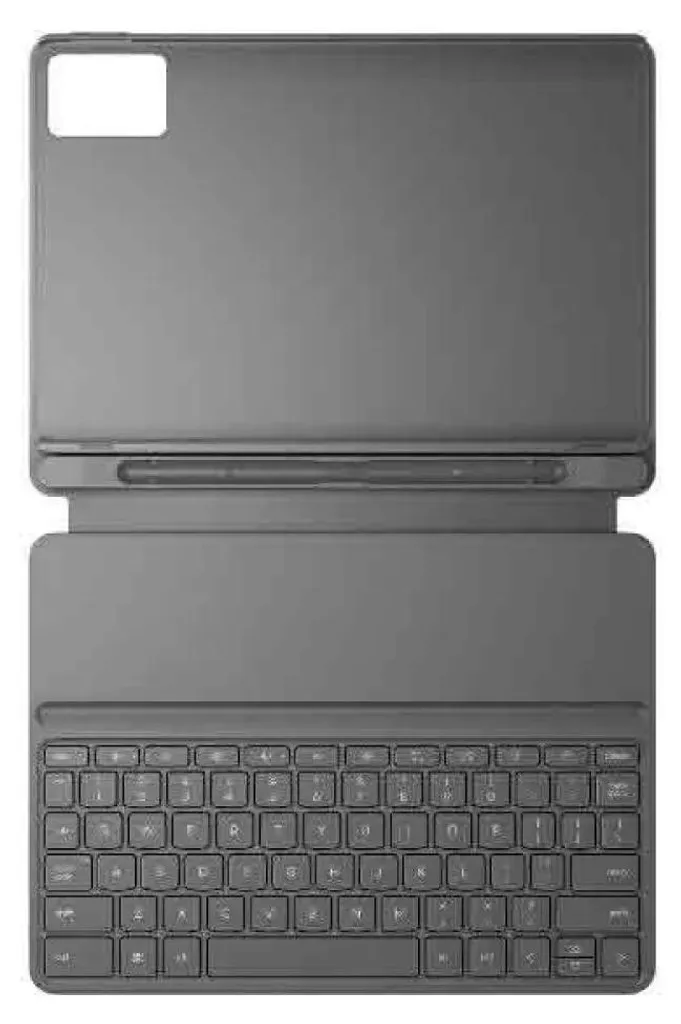 Étui clavier Bluetooth Lenovo Idea Tab - Coque Folio Transparent AZERTY