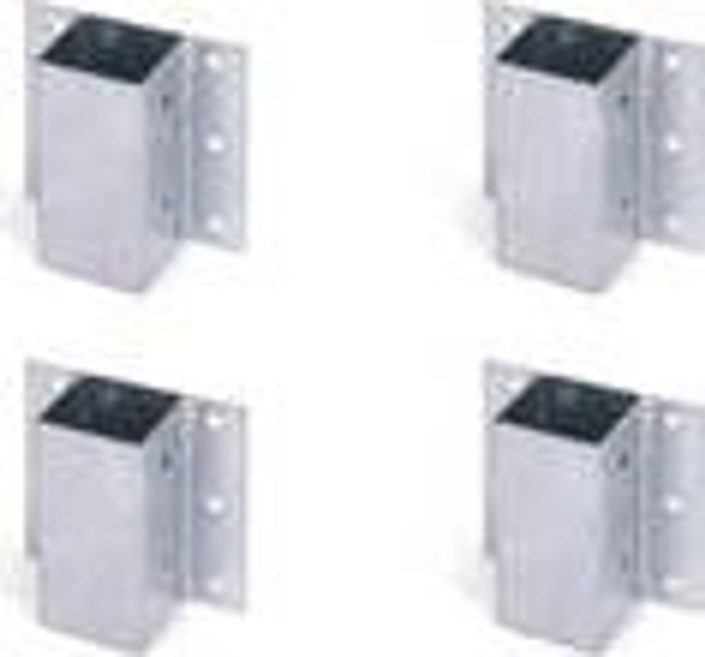 Supports de poteaux Alberts pour pierres en L et en U, Image du produit 