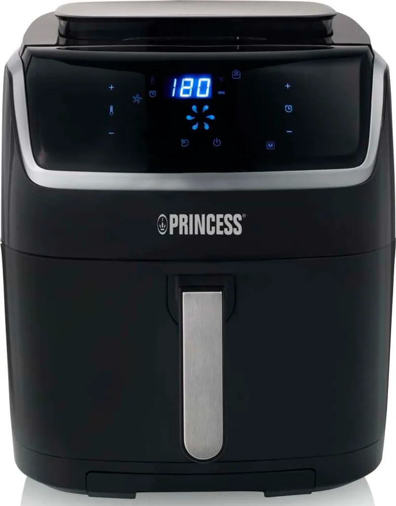 Princess 182080 Steam Aerofryer 6.5L | Friggitrice ad Aria e Vapore 1700W