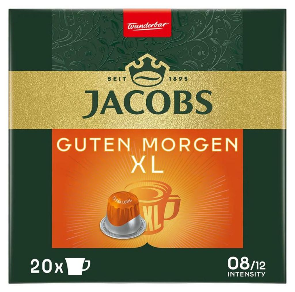 Jacobs Guten Morgen XL Kaffeekapseln für Produktbild 