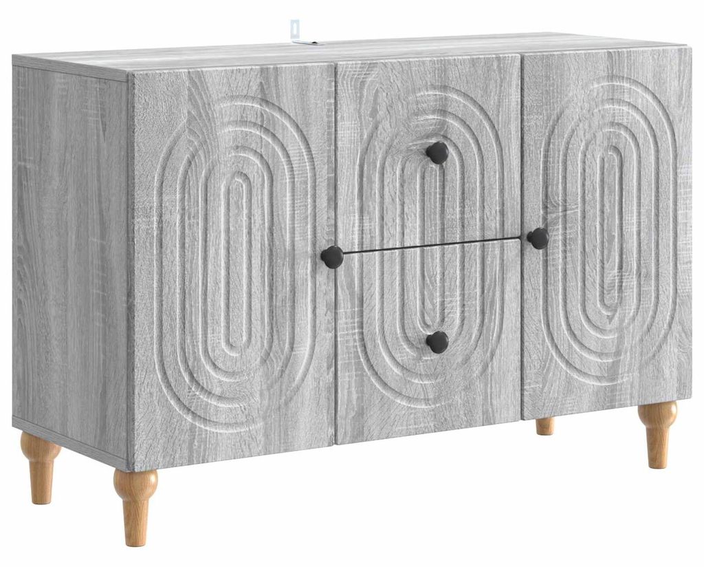 TV-Schränk Graues Sonoma 89 x 34,5 x 60 cm Holzwerkstoff