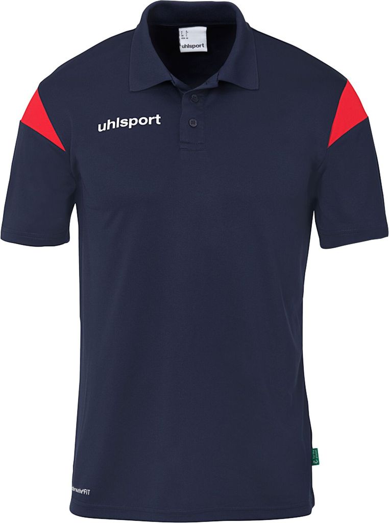 Uhlsport Squad 27 Poloshirt Kinder - Marine / Rot