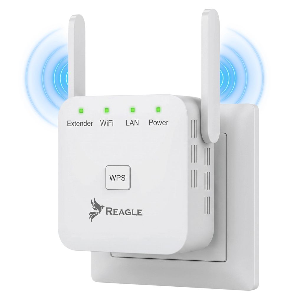 WLAN Repeater 300Mbps WiFi Signal Verstärker mit Antennen 3 Produktbild 
