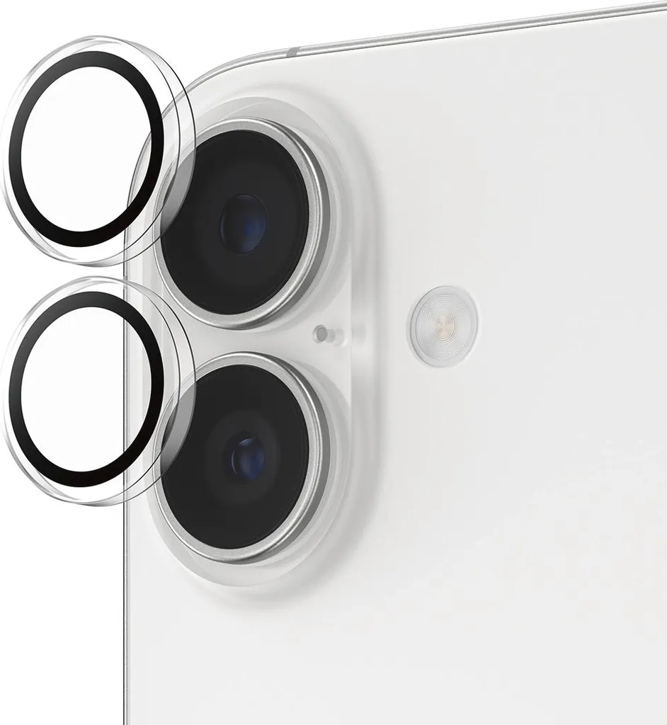 PanzerGlass Hoops iPhone 16/16 Plus/17 Protezione Lenti Fotocamera