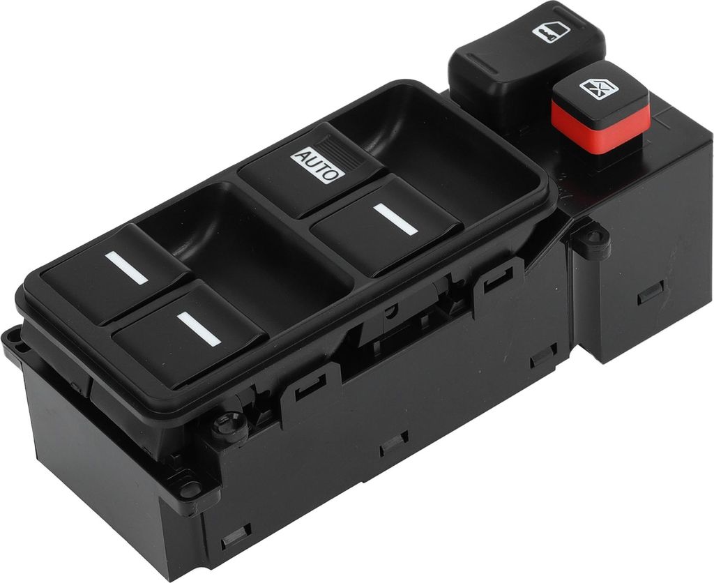 Elektrischer Fensterschalter Vorne Links Fahrerseite Fenstersteuerschalter für Honda Odyssey 2005-2010 Schwarz