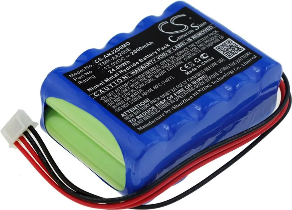 Batterie de rechange Angel AJ5808A compatible TMK-AA200E haute capacité