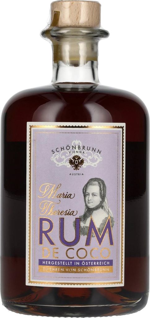 Schönbrunn Vienna Maria Theresia Rum de Coco 40% Vol. 0,5l Produktbild 