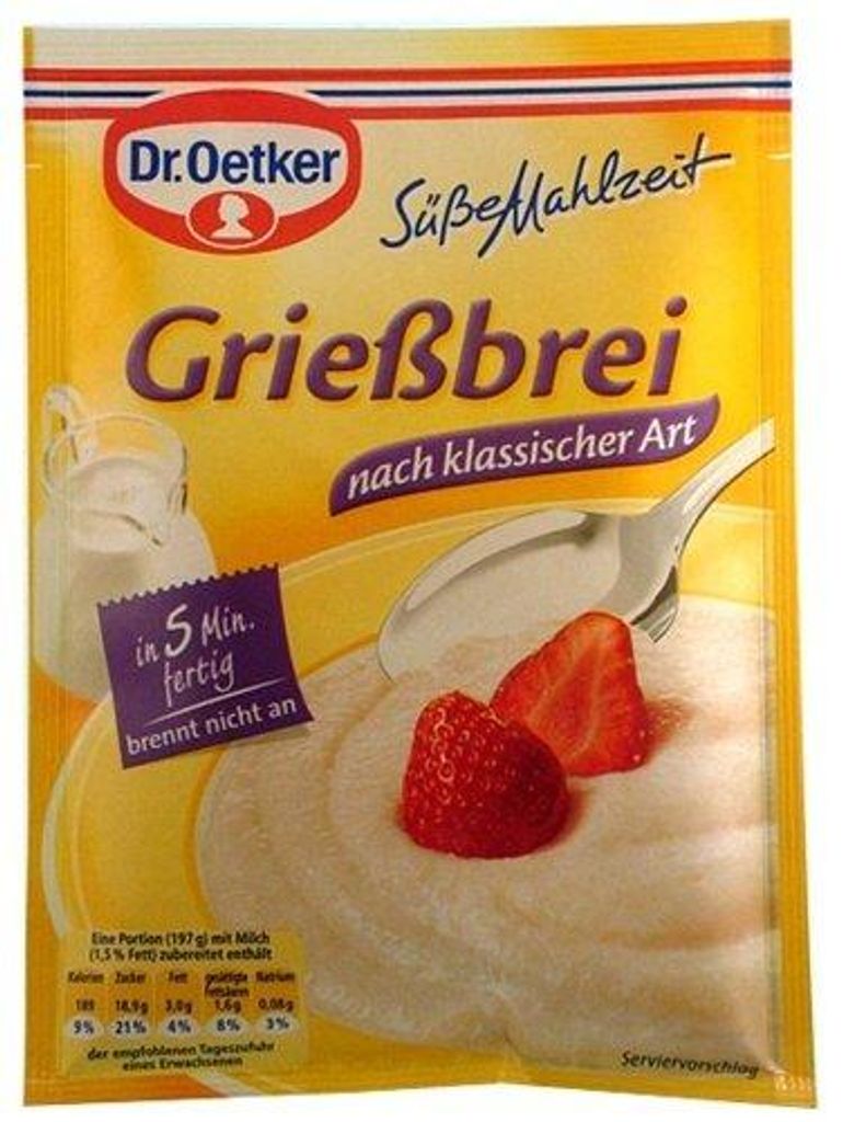 Dr. Oetker GRIESSBREI THE CLASSIC WAY Obrázek produktu 