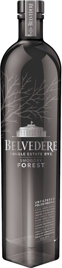 Vodka di segale Belvedere Smogory Forest 700 ml Immagine del prodotto 