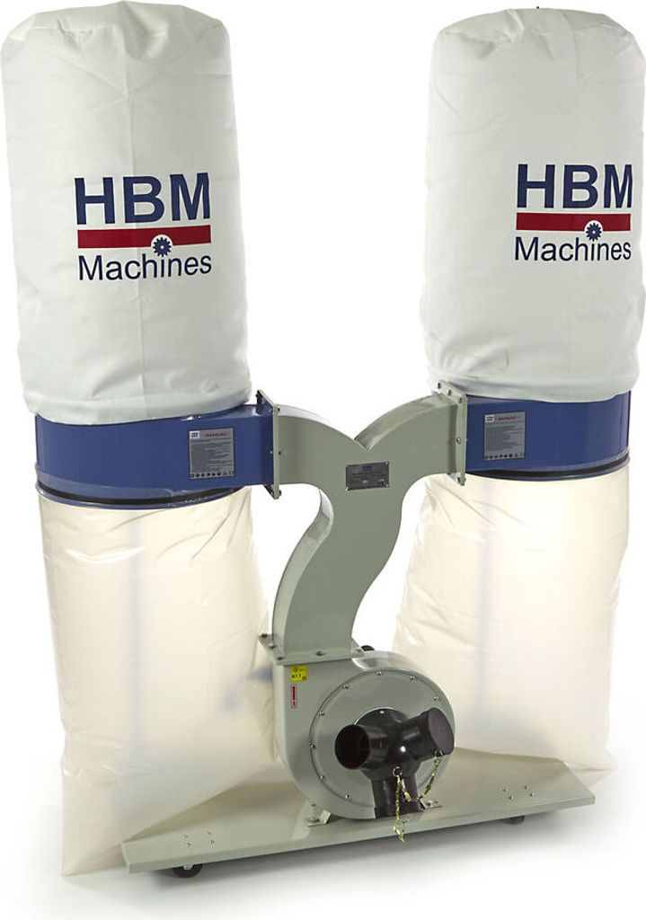 Absauganlage Absaugen 230V 4000m³/h 3PS 89,4dB mit Fahrgestell Absaugung