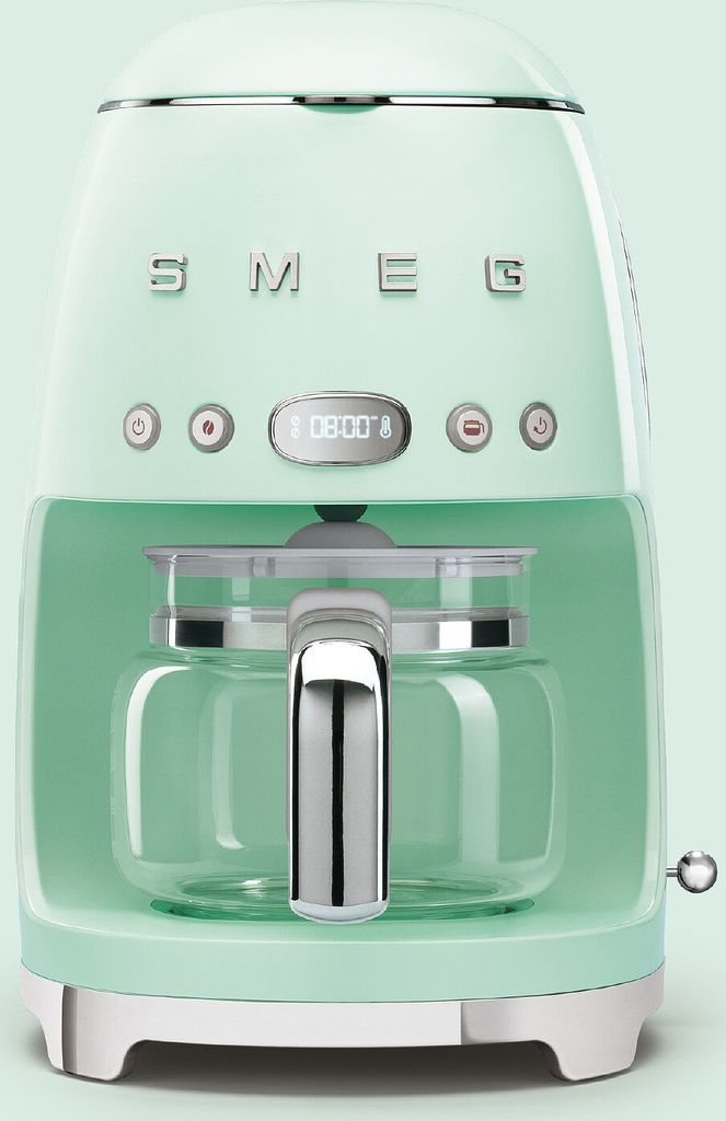 SMEG DCF02PGEU Filterkaffeemaschine pastellgrn 50`s Style