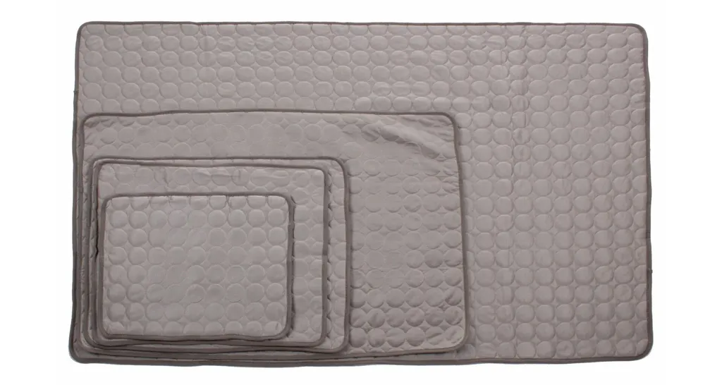 Cuscino Refrigerante Cane XXL Grigio - Materassino Ice Cushion per Estate - 4