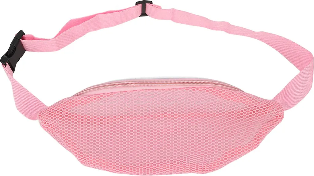 Cintura a Rete Rosa da Spiaggia Regolabile e Traspirante per Sport