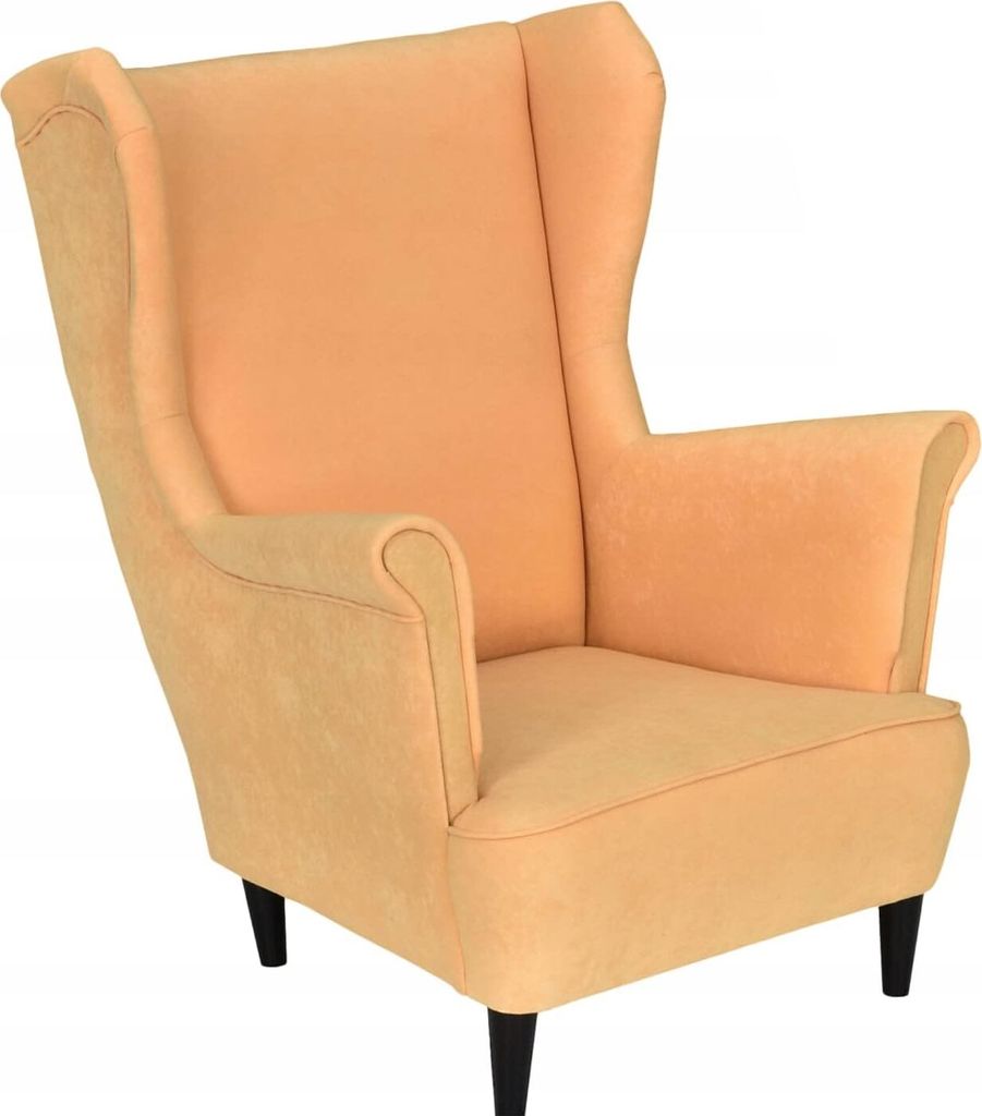 Family Meble Ohrensessel Max Relaxsessel Skandinavisch Bequemer Sessel Loungesessel Fernsehsessel Für Wohnzimmer Schlafzimmer Büro (MKR 26)