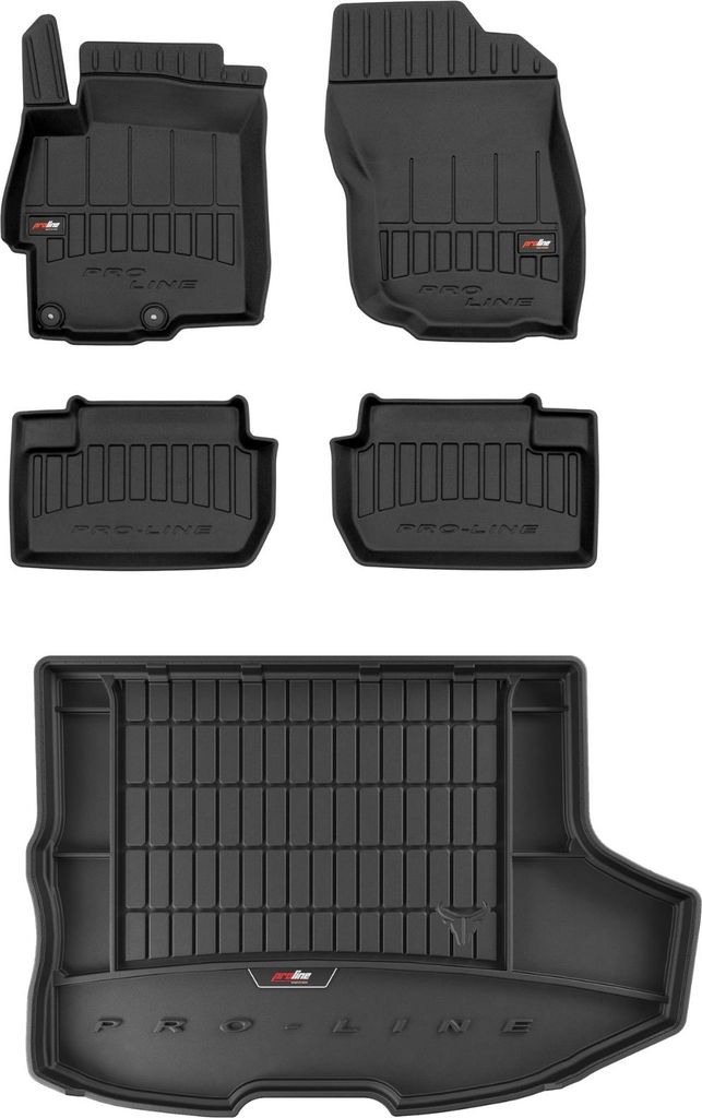 FROGUM 3D Gummimatten und Kofferraummatte für Mitsubishi Lancer VIII