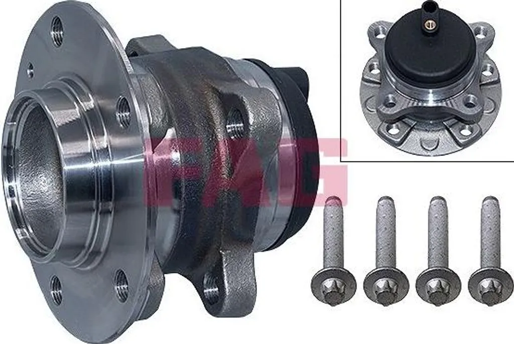 Kit Roulement de Roue FAG 713 6506 60 pour Berlingo 3008 et Rifter