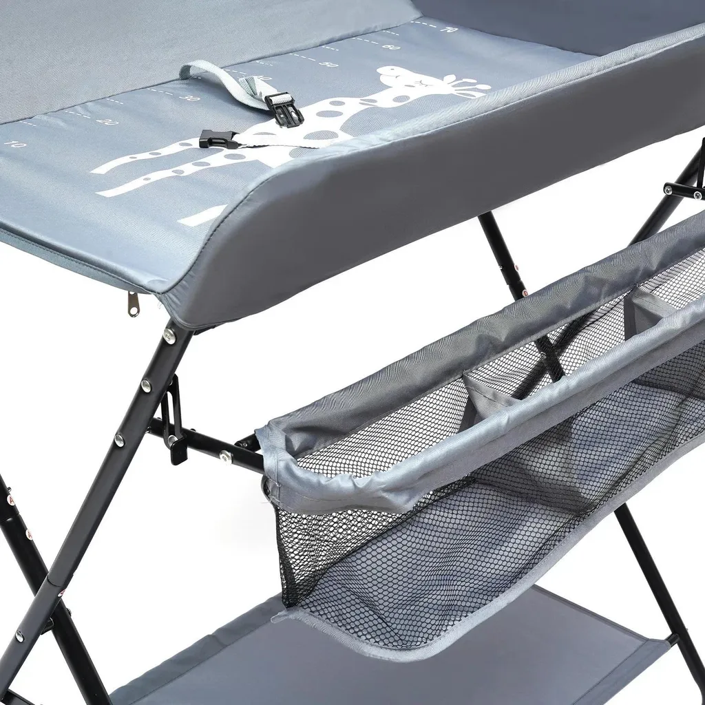 Table à langer ergonomique contre le mal de dos - Pliable et Mobile - 6
