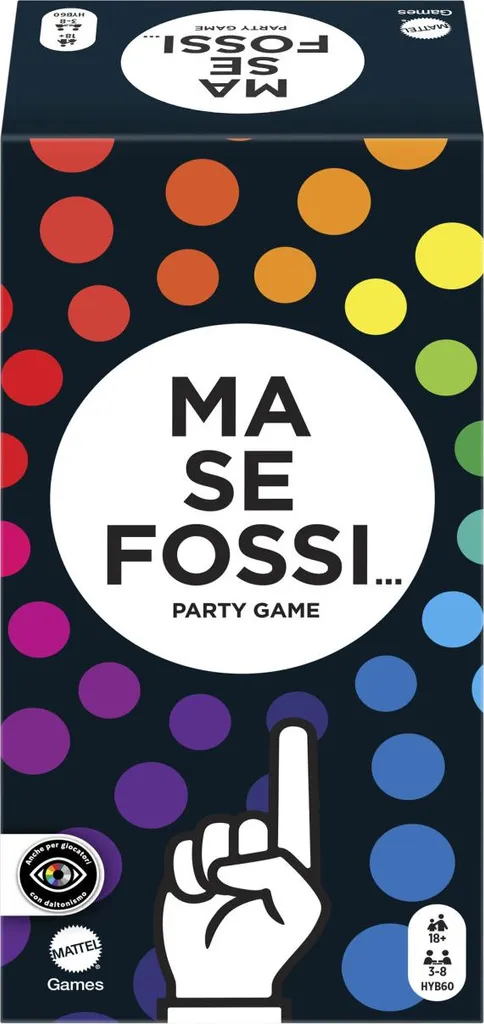 Jeu de cartes Ma Se Fossi pour animer un anniversaire de 18 ans