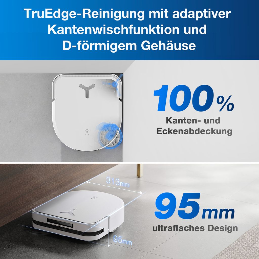 Ecovacs DEEBOT T50 MAX PRO OMNI BLACK Obrázok produktu 23