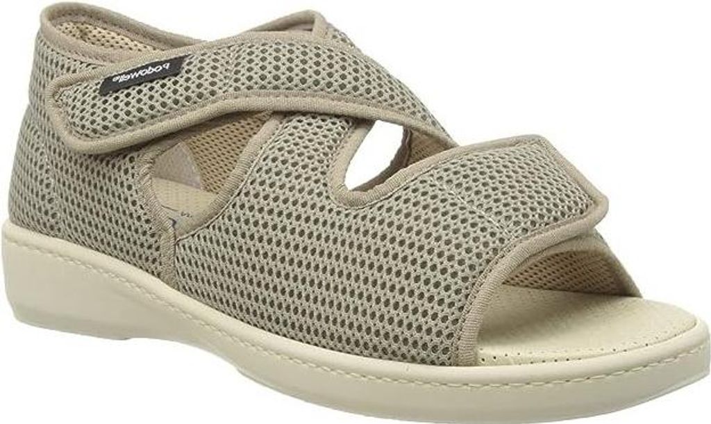 PodoWell ANDALOU medizinische Sandale, Uni, beige, Größe 1: Produktbild 