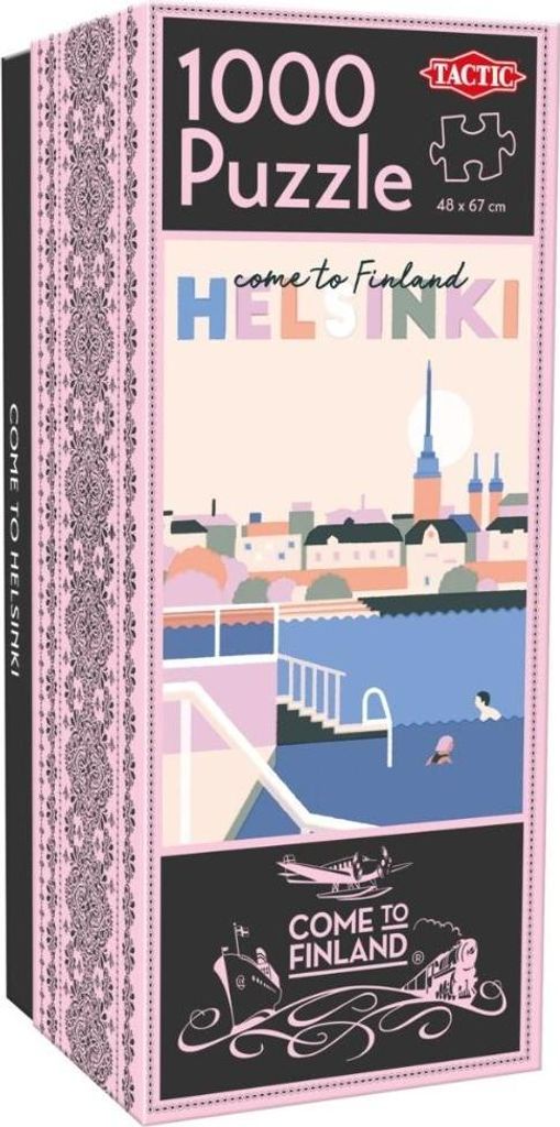 Puzzle 1000 Komm nach Helsinki Komm nach Finnland – Tactic