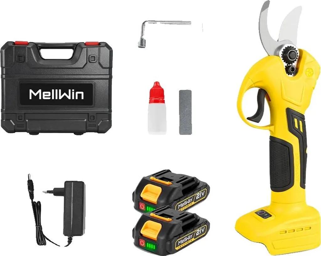 Cesoie Elettriche da Giardino Brushless - Kit Risparmio 2 Batterie