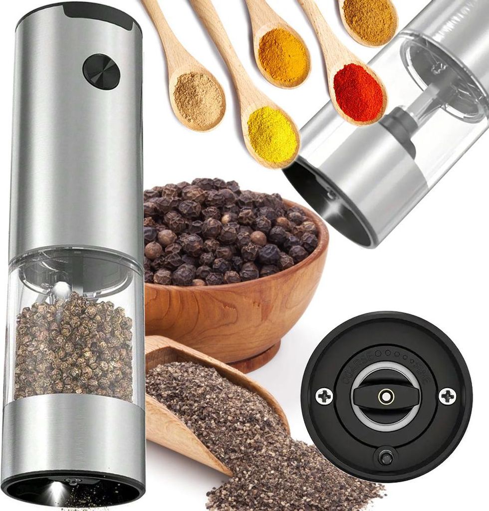 Verk 07230 Elektrische Salz- und Pfeffermühle mit einstellbarer Mahlstärke