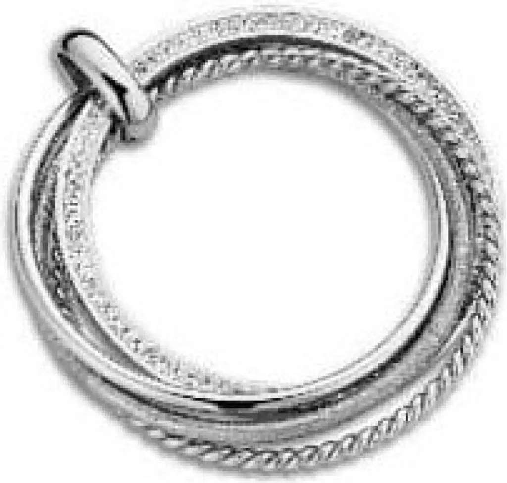 Victoria Ciondolo Argento con Zirconi Bianchi | Accessorio Moda 2026