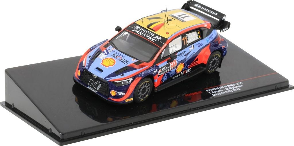 HYUNDAI i20 N Rally1 #11 Rallye d'Acropolis 2022 T.NEUVILLE / M.WYDAEGHE, IXORAM868LQ, Maßstab1/43, IXOMODELS