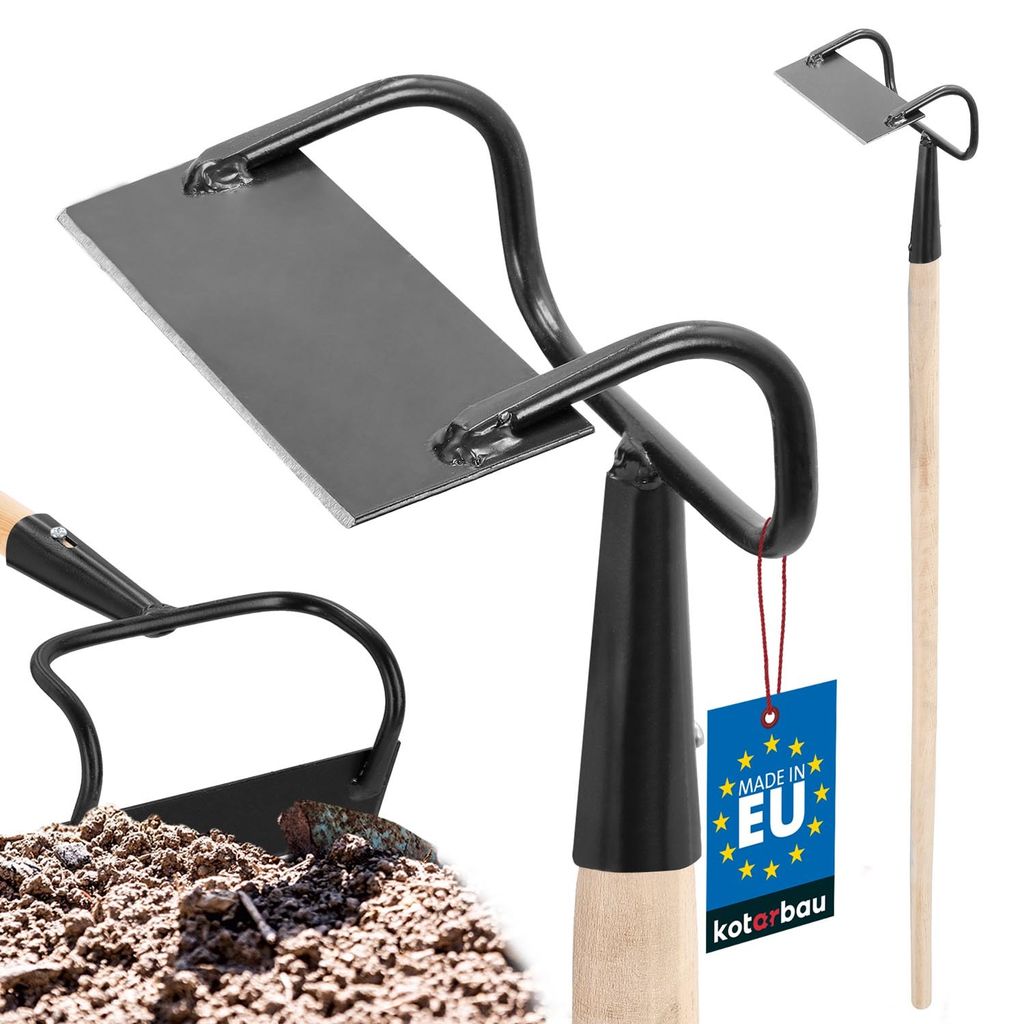 KOTARBAU® Gartenhacke Rechteckform Pflanzhacke Kacke mit Produktbild 